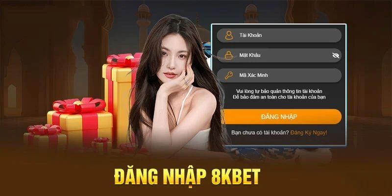 Đăng nhập 8kbet bằng app